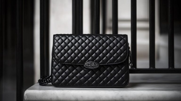Bolso Bandolera Cuadrado Acolchado Falabella de Stella McCartney Negro: Guía de Estilo para la Mujer Moderna